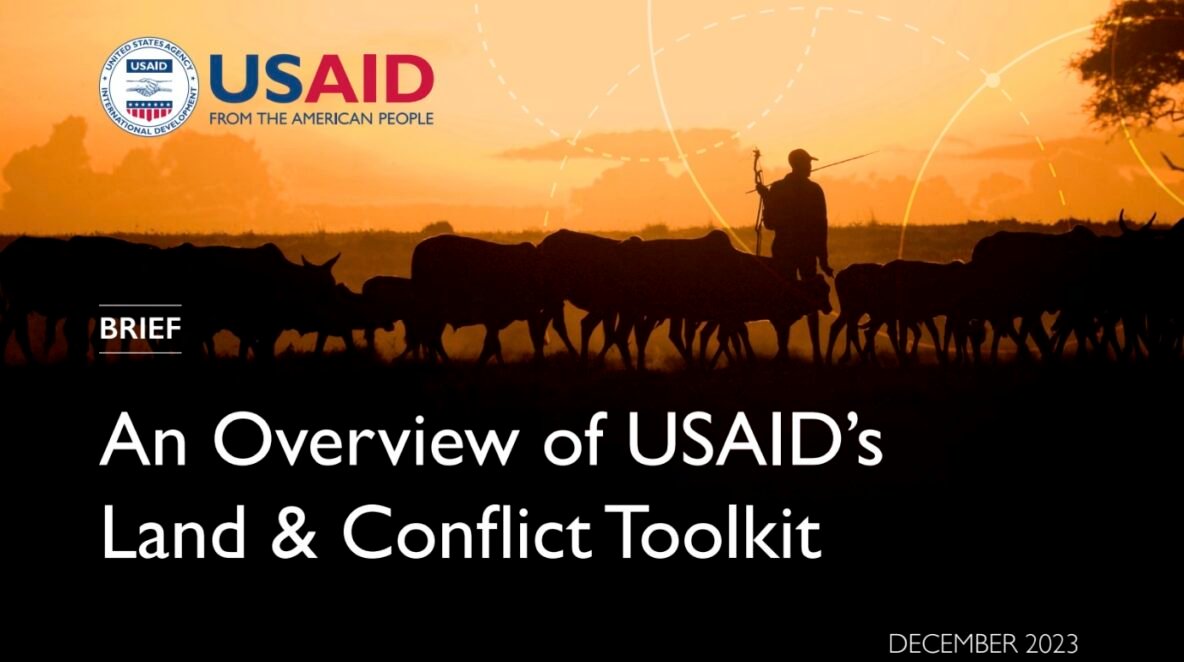 USAID Land and Conflict Toolkit Overview
